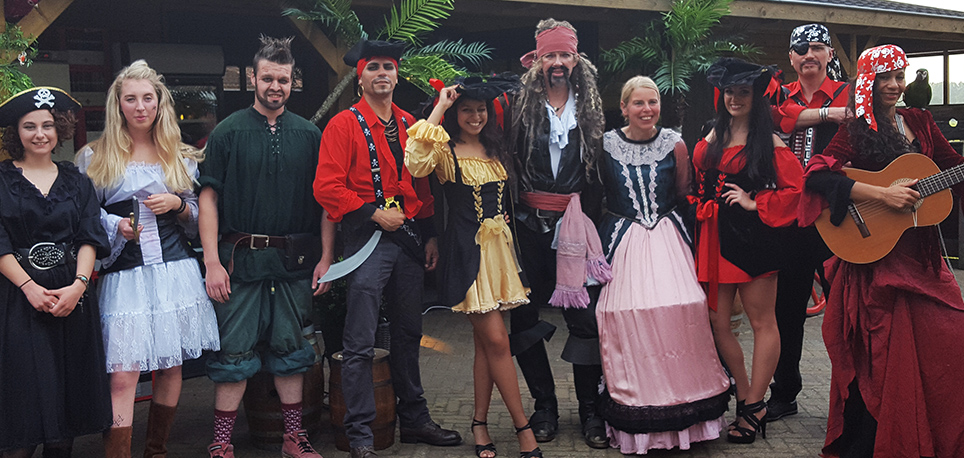 Piraten animatie feest